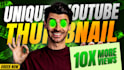 design a unique youtube thumbnail