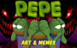 draw art and memes in pepe style