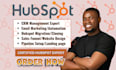 be your hubspot CRM expert, hubspot automation, hubspot account setup