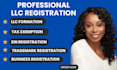 do llc registration, llc formation, ein number registration llc creation usa llc