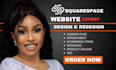 squarespace website redesign squaresapce website design squarespace redesign