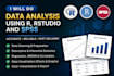 do data analysis using r, rstudio and spss for your research