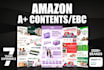 craft and install amazon a plus content, ebc, premium a plus