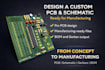 design a custom pcb ready for manufacturing