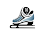 make outstanding unique ice dancing logo