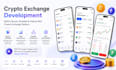 develop crypto exchange website, mobile apps