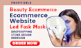 design profitable wellness gadget shopify website, sleep mask shopify store