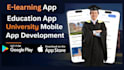 do educational app, university searching app, elearning app, language learning