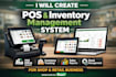 develop restaurant pos billing system with inventory and kot