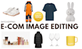 provide ecom product photo editing, image retouching