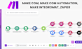 automate workflows and connect apps using make com automation