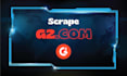 scrape data of g2 website