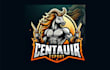 create an amazing centaur mascot logo with new concepts