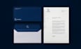 design a professional letterhead with print ready layout