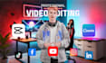 do video editing using capcut pro and canva pro