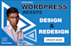 create a  wordpress blog website