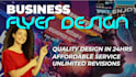 design eye catching flyers for your business or event