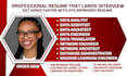 write ats resume for tech, data scientist, data analyst and network engineer