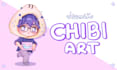 draw a cute chibi of your oc or fursona