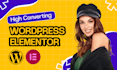 craft a high converting wordpress elementor website that drive business growth