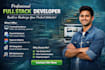 do website development as full stack web developer