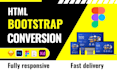 figma to html psd to html tailwind css html css website clone website