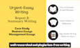 do urgent essay writing, research and summary writing