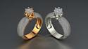 design 3d jewelry design and render it