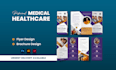 create a business flyer or brochure for healthcare and medical home care
