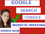 setup google search console do gsc for website indexing
