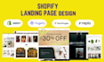 clone shopify store or landing page by pagefly gempages replo
