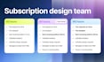 provide professional UX UI design services with a subscription model