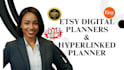 design etsy hyperlinked planner digital planner etsy store hyperlinked planner