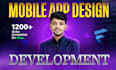 do mobile app development android ios app creation ai chatbot flutter developer