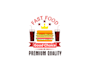 make modernized sustainability sandwich logo