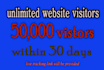 do website visitors with social media