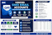 create verified gmxde and webde email accounts with app passwords