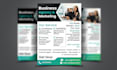 design a modern business flyer and professional