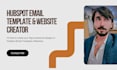 design and develop editable hubspot email templates