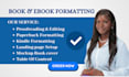 publish book on amazon kindle, book editing, kdp book formatting book publishing