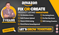 create amazon variation listings and fix amazon listing errors