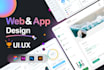 do figma website design, figma ui ux, figma app design