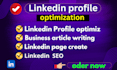 do create your professional linkedin profile