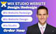 wix studio redesign, wix website, fix, update wix blog website, wix studio