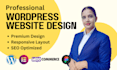 create wordpress website design using elementor pro