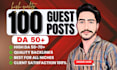 provide high da guest post, guest posting service with SEO dofollow backlinks
