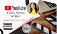 do unique video script writing for youtube channel