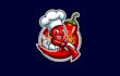 do chili chef mascot logo design service