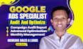 google ads audit and optimization ppc campaign manager, performance max setup