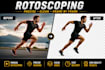 do clean video rotoscoping and masking using after effects